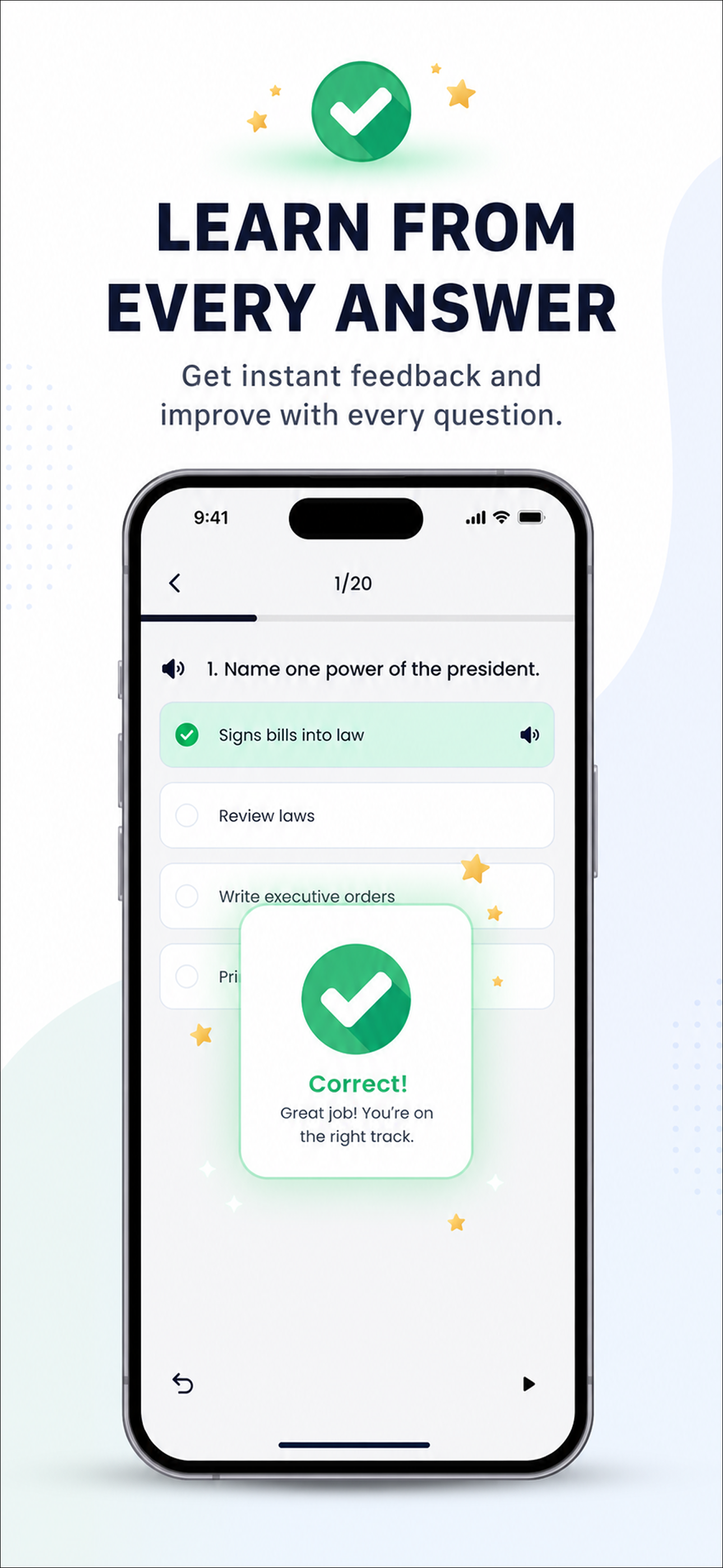 CivicsLift: Citizenship Prep screenshot 4