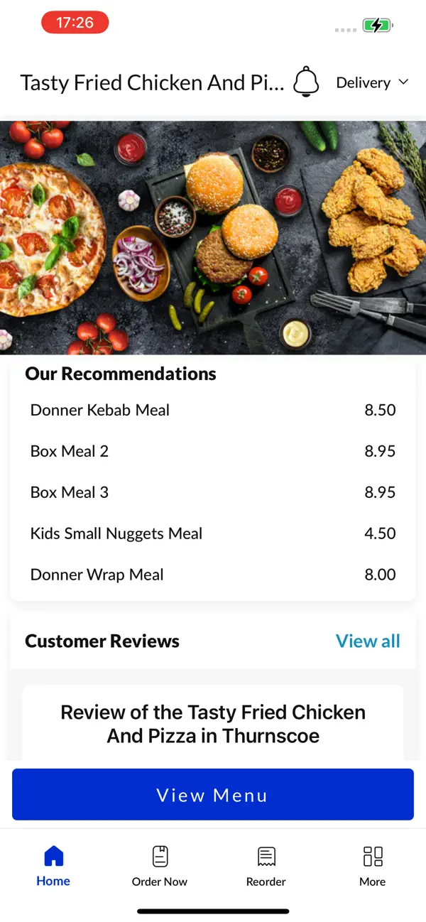 Screenshot #2 pour Tasty Fried Chicken And Pizza