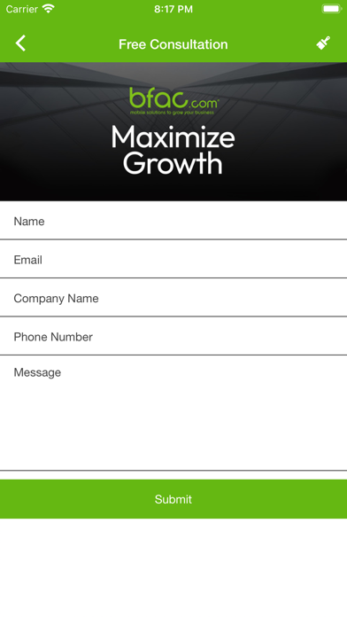 bfac.com Screenshot
