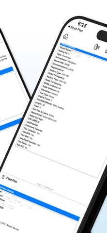 Float Plan Messenger iPhone screenshot