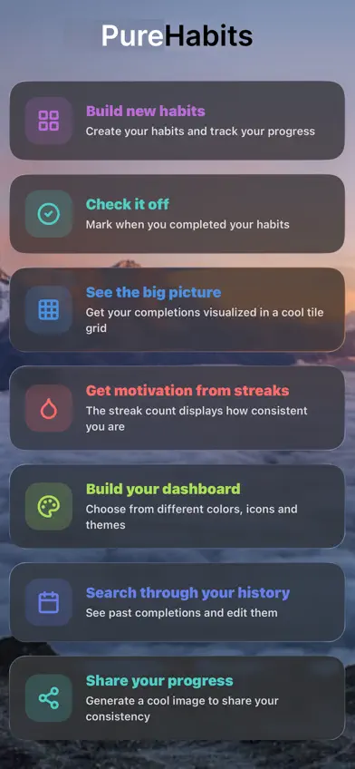 Habit Tracker - Pure Habits screenshot 4