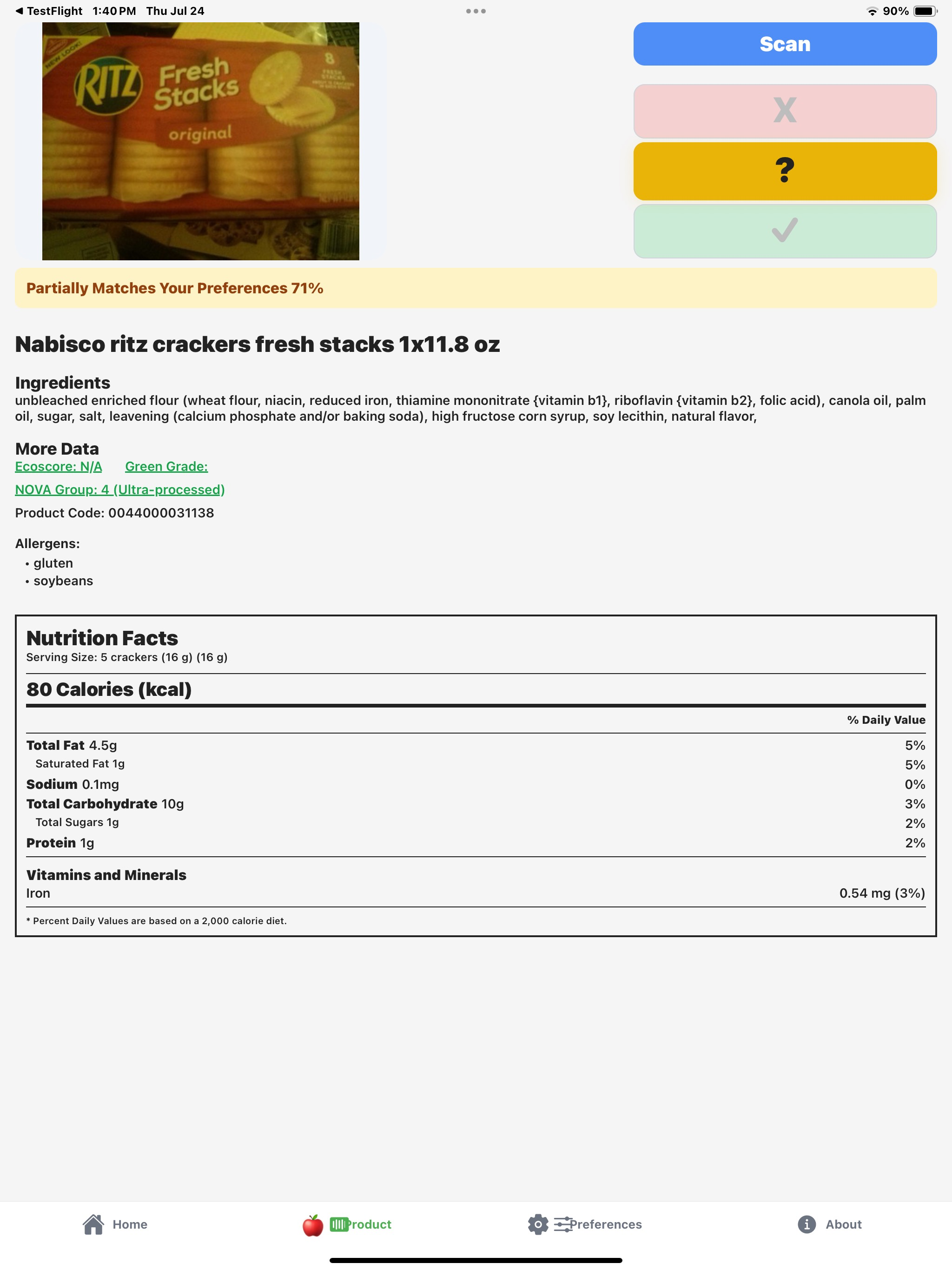 FoodScreener