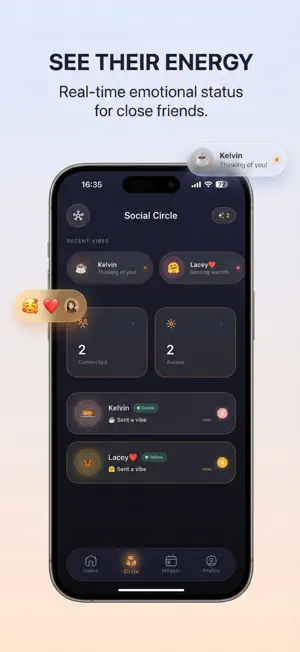 Lumivel: Aura Mood Tracker screenshot 2