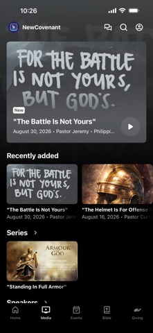New Covenant Fellowship PB app screenshot 2