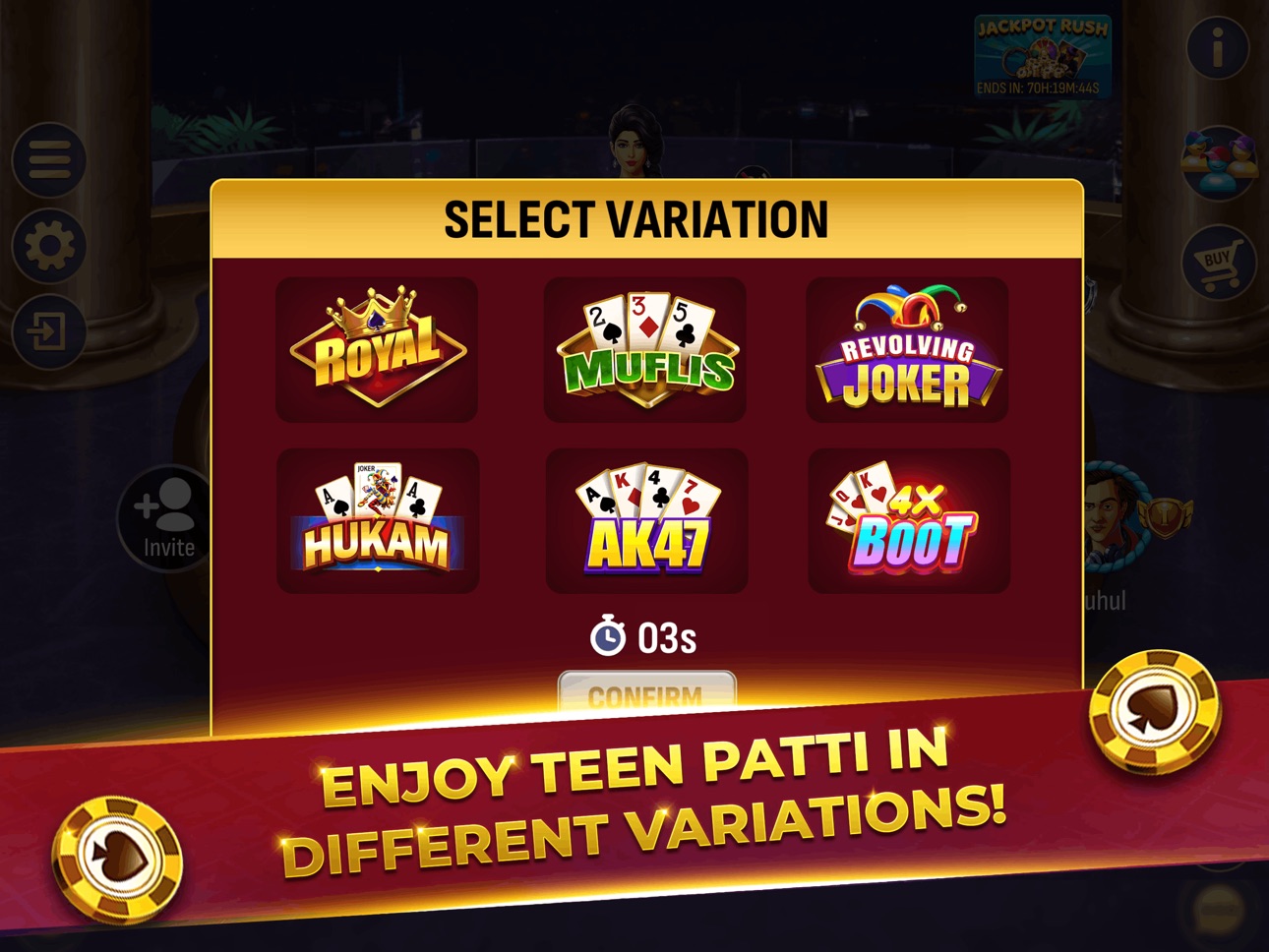 Screenshot 5 of Teen Patti King & Rummy