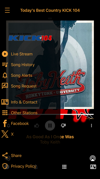 KICK 104 Screenshot