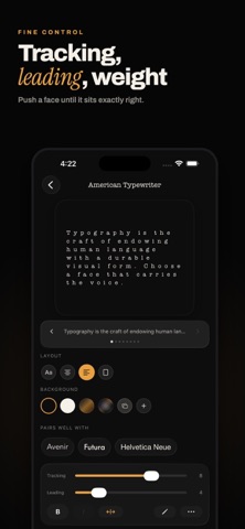 Fonti: Find Your Type. screenshot