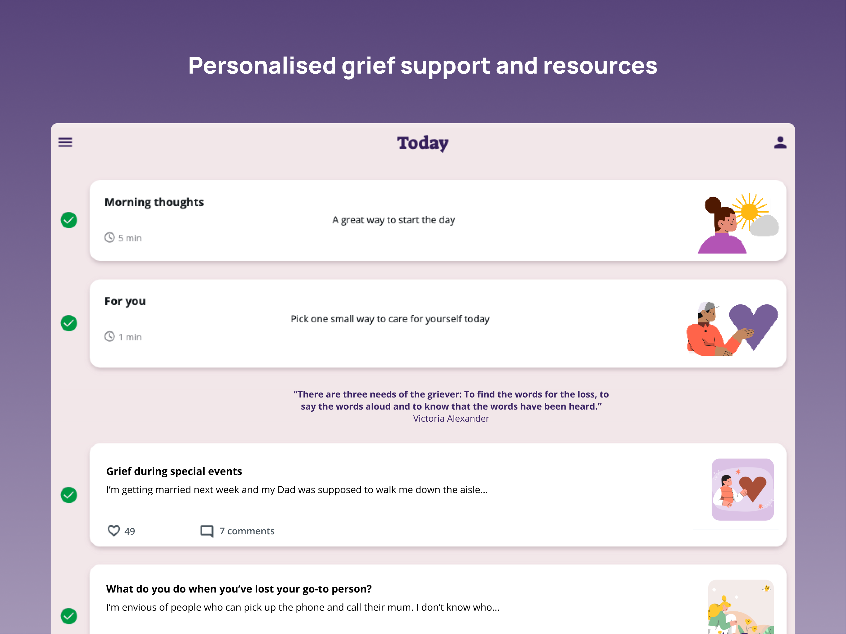 Griefity: Grief Support
