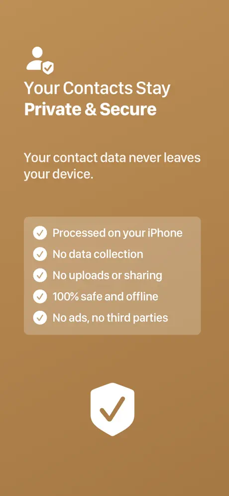 Contacts Export CSV 联系人导出工具应用截图