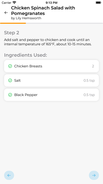 SousVide: Kitchen Assistant Screenshot