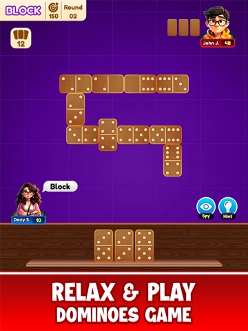 Dominos - Classic Board Game iPad screenshot