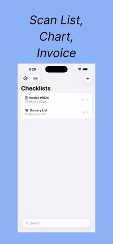 PhotoToList screenshot