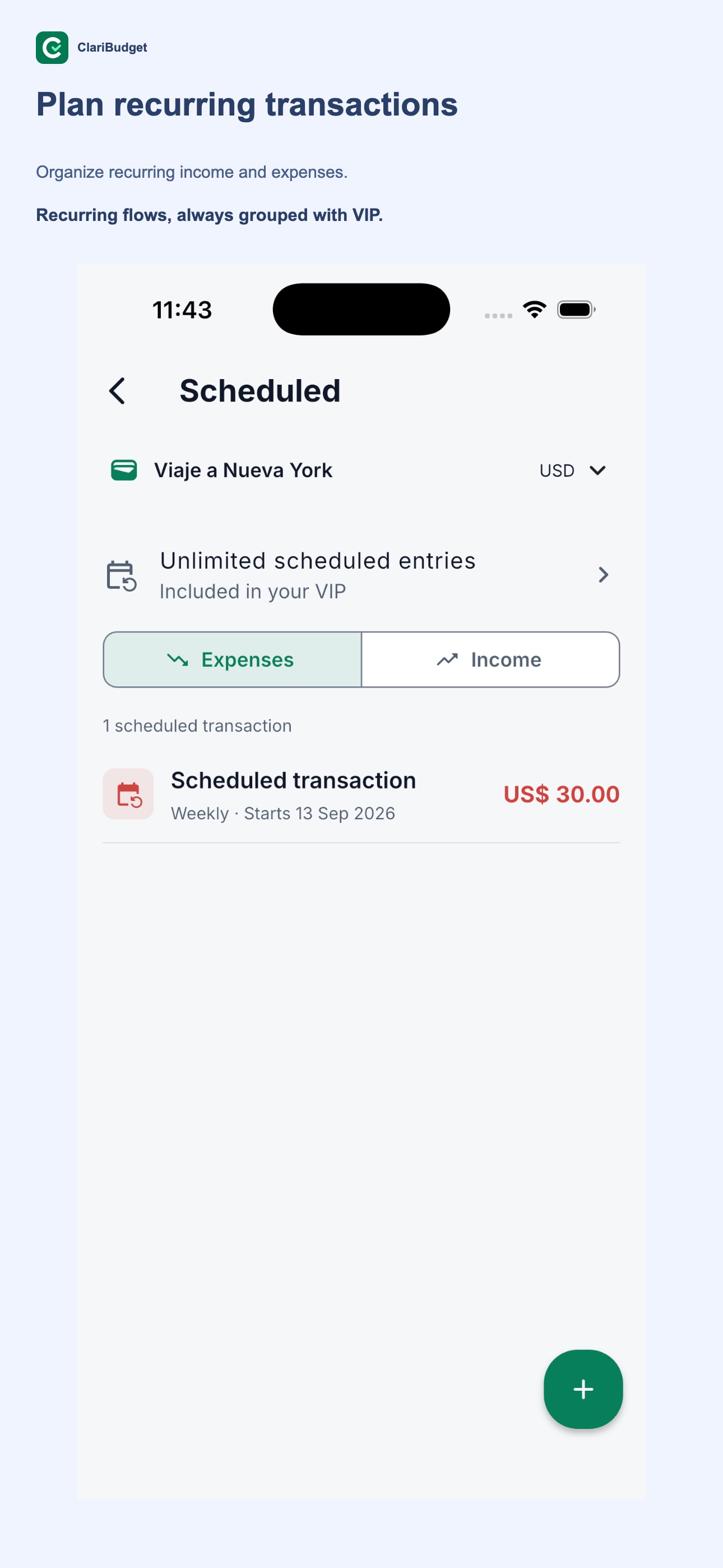 Screenshot 6 of ClariBudget