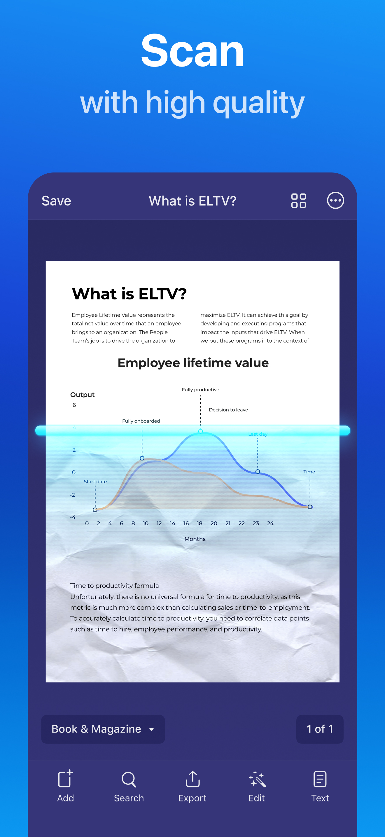 Scanner Pro - Scan Documents