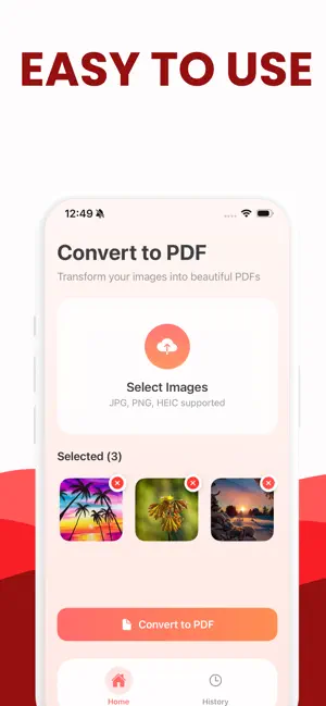 JPG to PDF: Convert Picture to screenshot 2