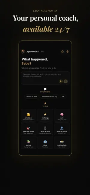 Cigs Mentor IA screenshot 2