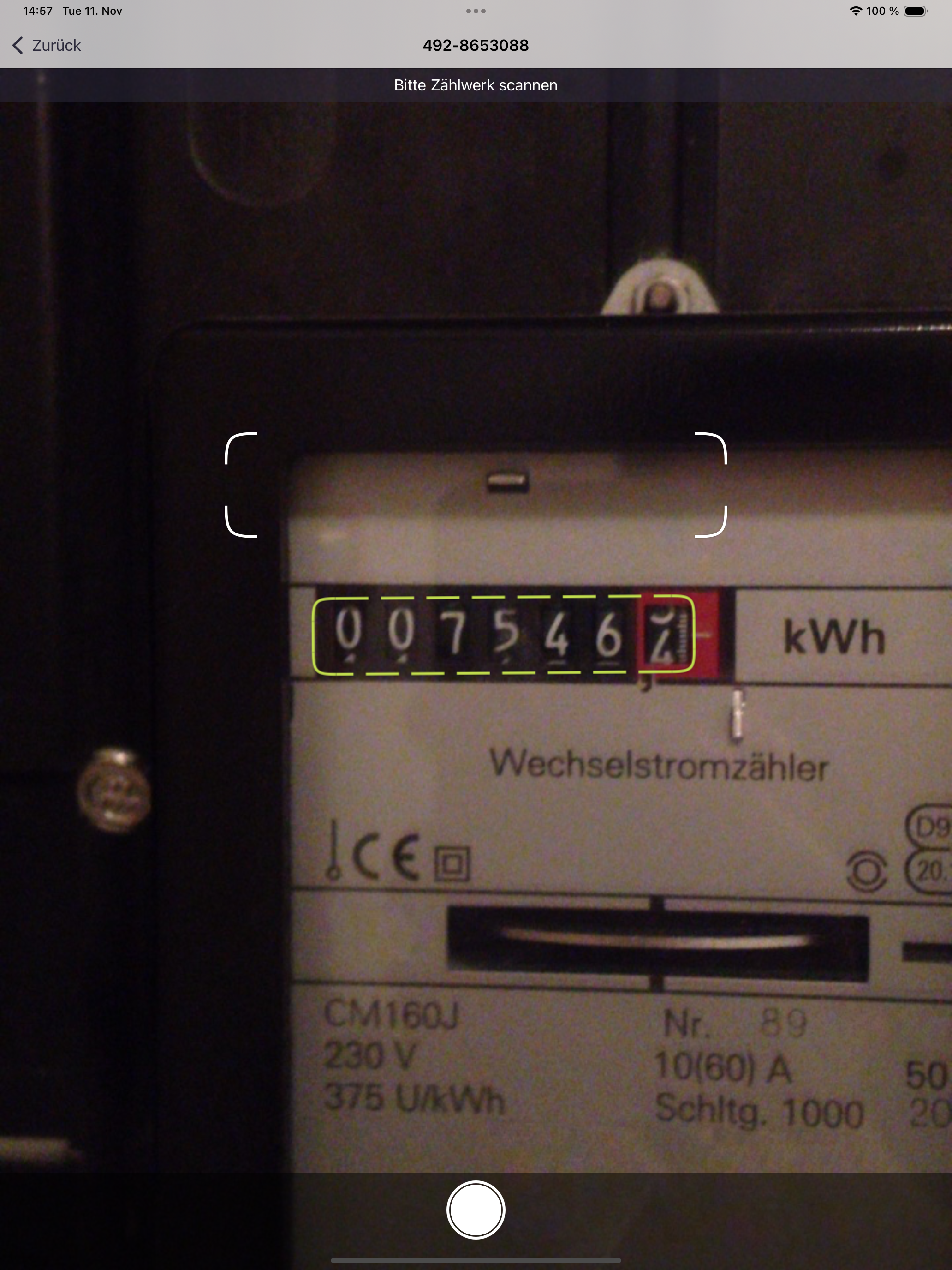 Westbridge Zähler App screenshot 7