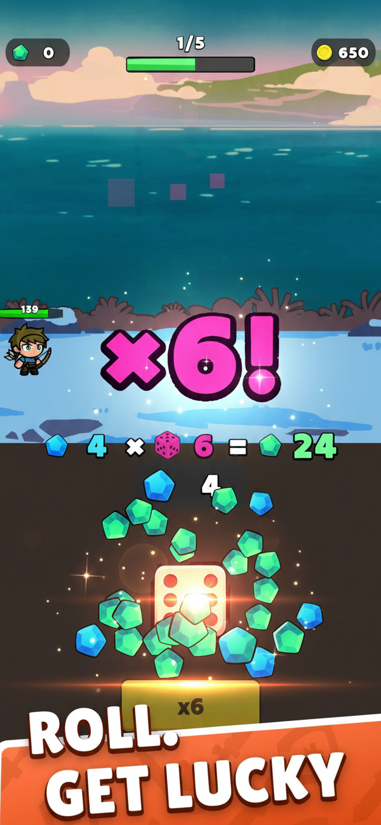Dice Rush - RPG screenshot 5