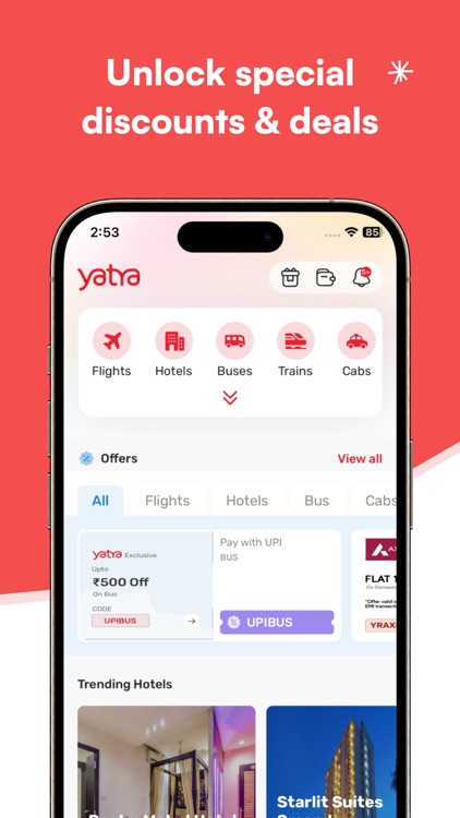 Yatra - Flights, Hotels & Cabs