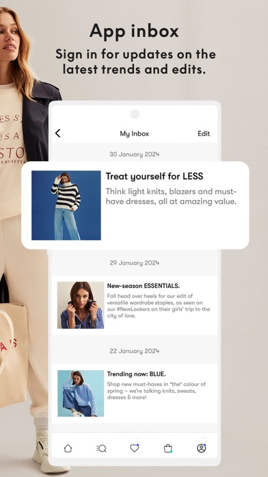 New Look Fashion Online Screenshot