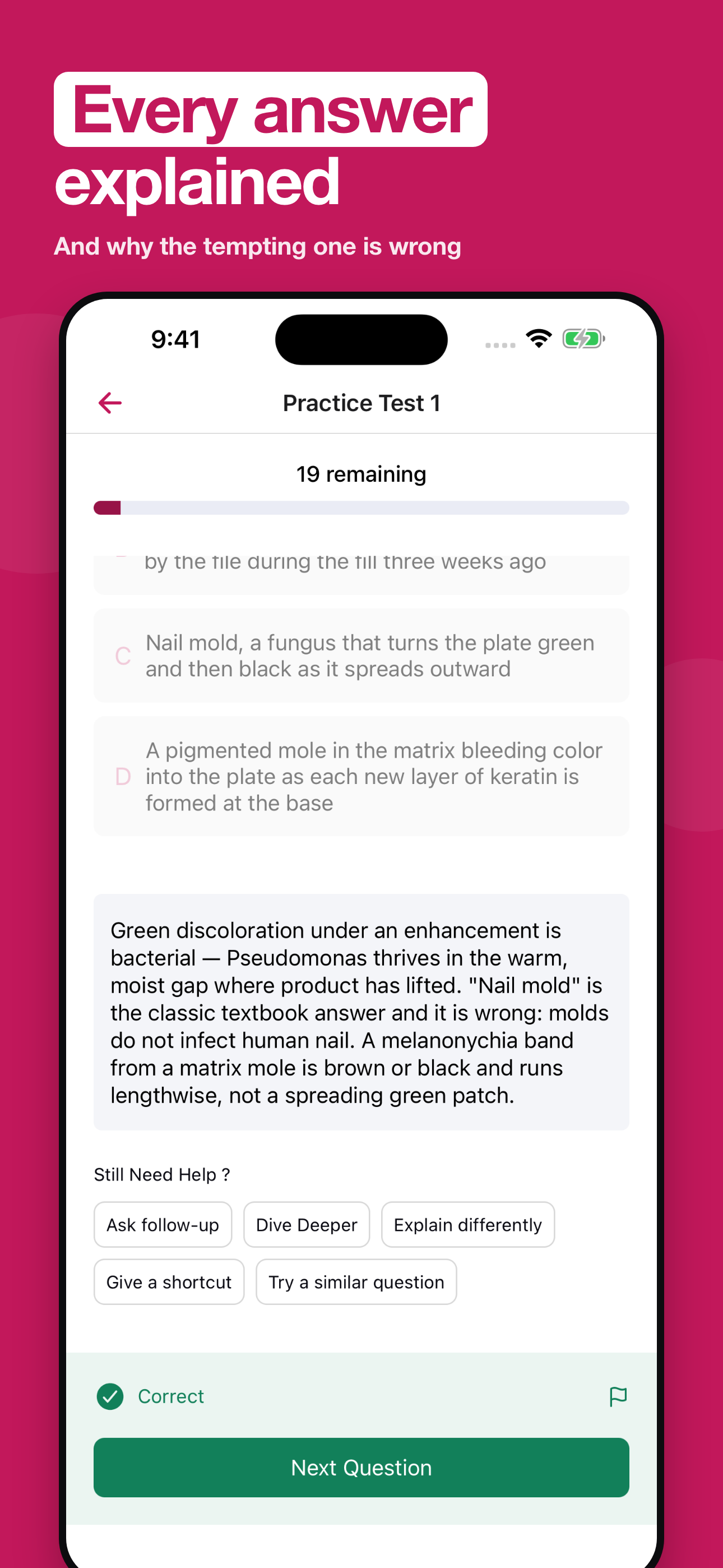 Nails Exam: Nail Tech Prep screenshot 2
