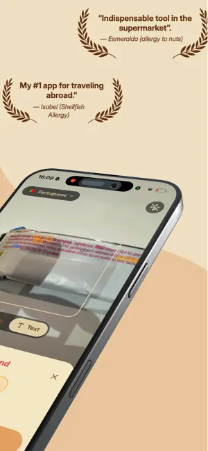 Alergio: Food Allergy Scanner screenshot 2