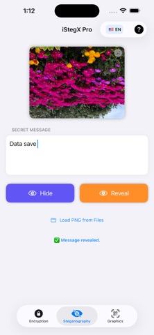 iStegX screenshot