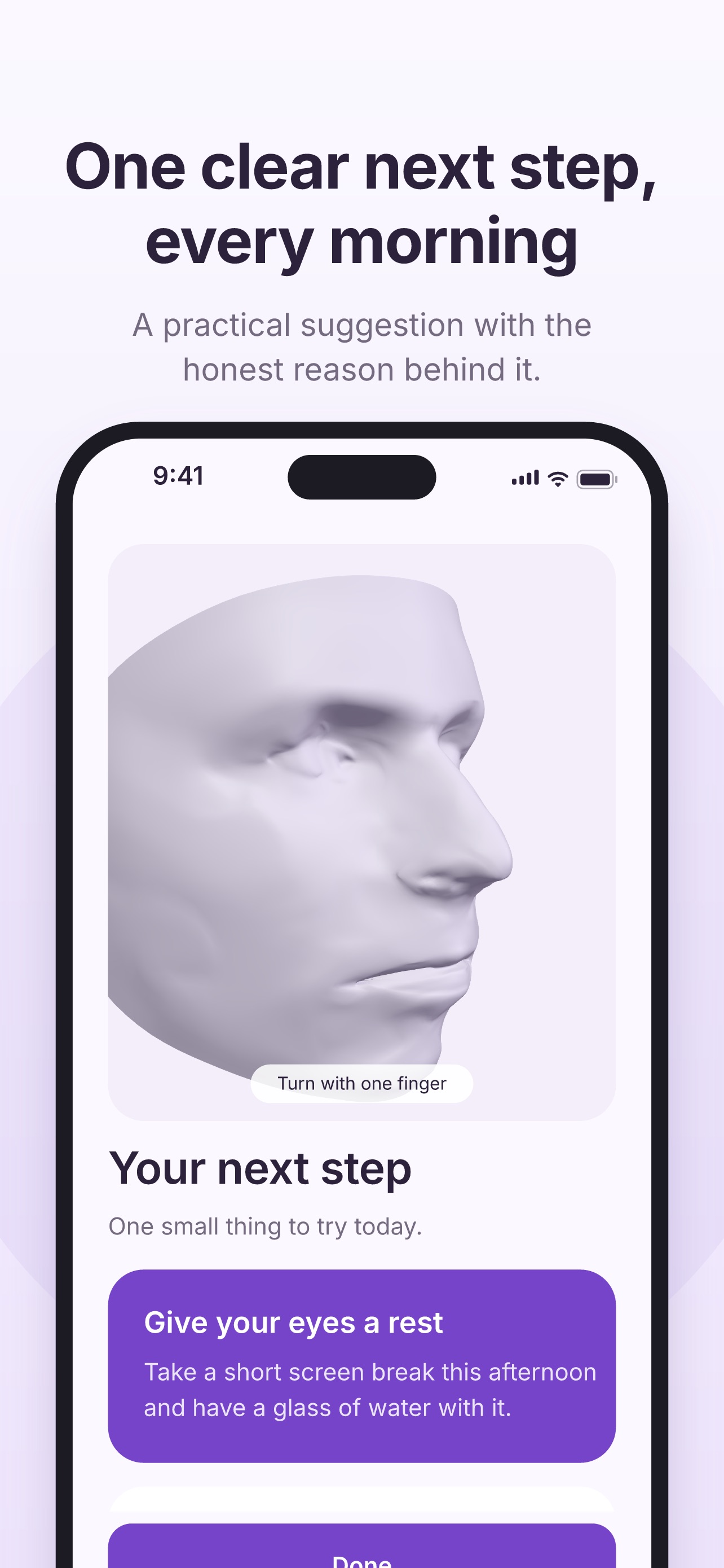 Screenshot 3 of Morning Scan: Face Analysis