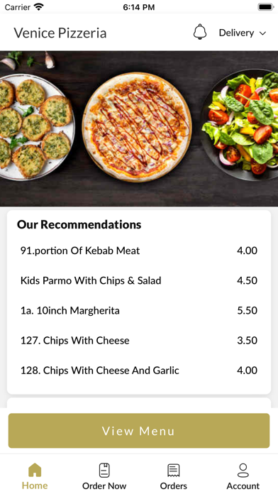 Venice Pizzeria Normanby Screenshot