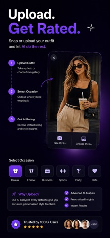 Outfit Rating & Digital Closet screenshot