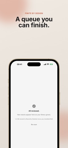 Roll · Photo Cleaner & Curate iPhone screenshot