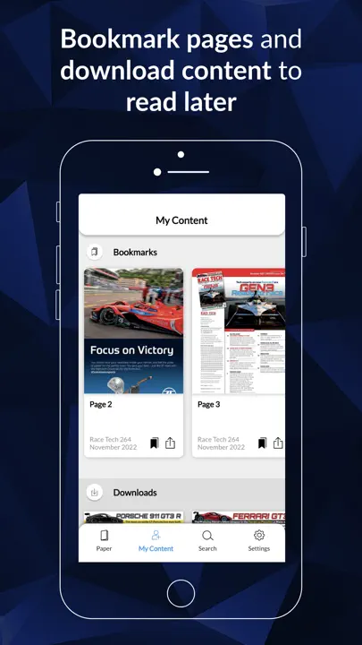 Race Tech iPhone Screenshot 3