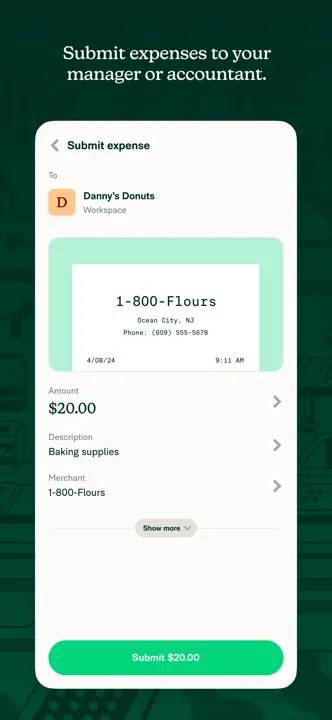 Expensify : capture d’écran 2 sur 9