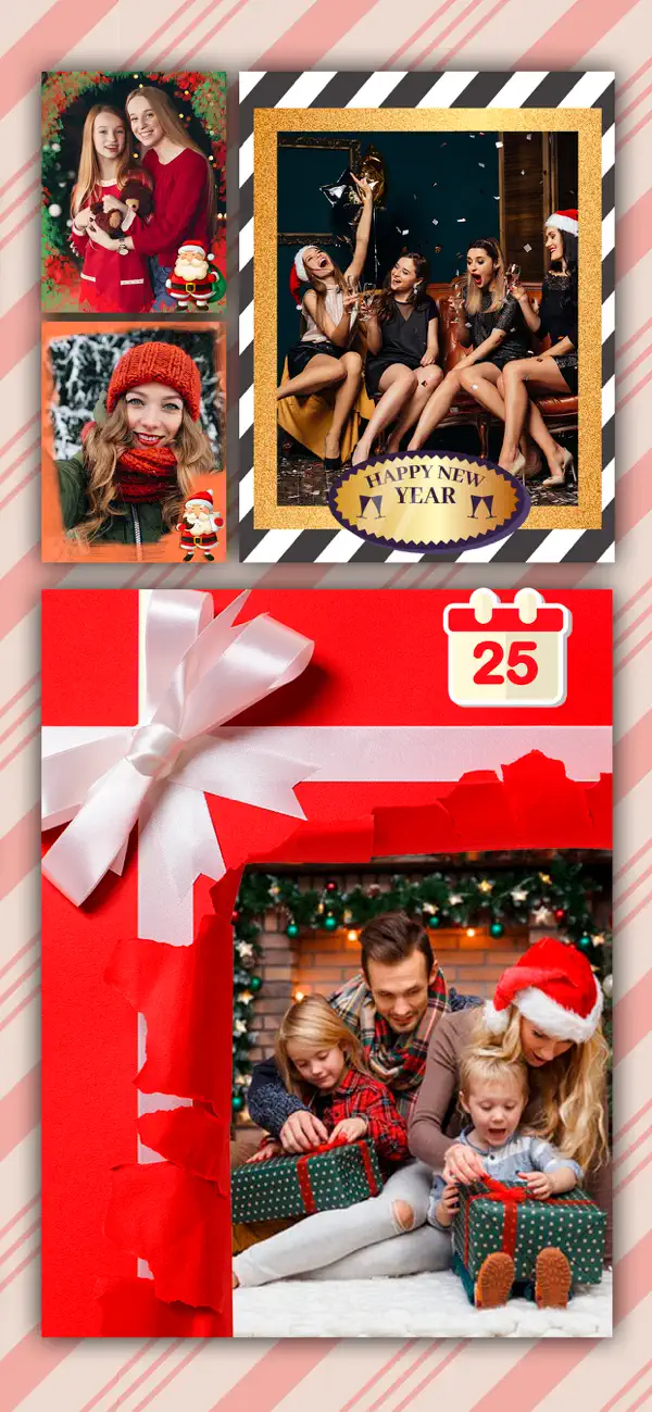 Screenshot #2 pour Collection de cadres de Noël