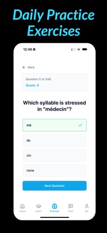 AllezLearn iPhone screenshot