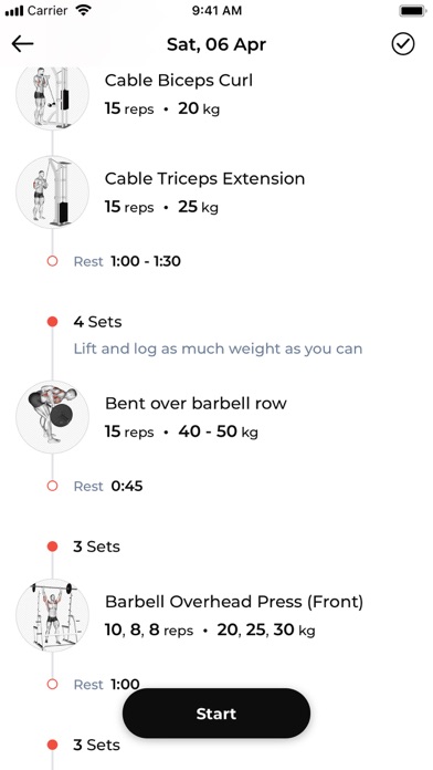 Patriot Fitness Screenshot