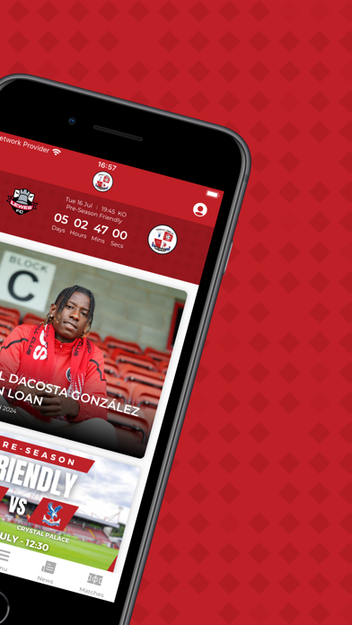 Crawley Town FC Screenshot