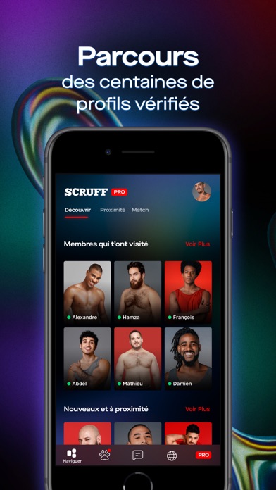 Screenshot #2 pour SCRUFF Rencontres et tchat gay