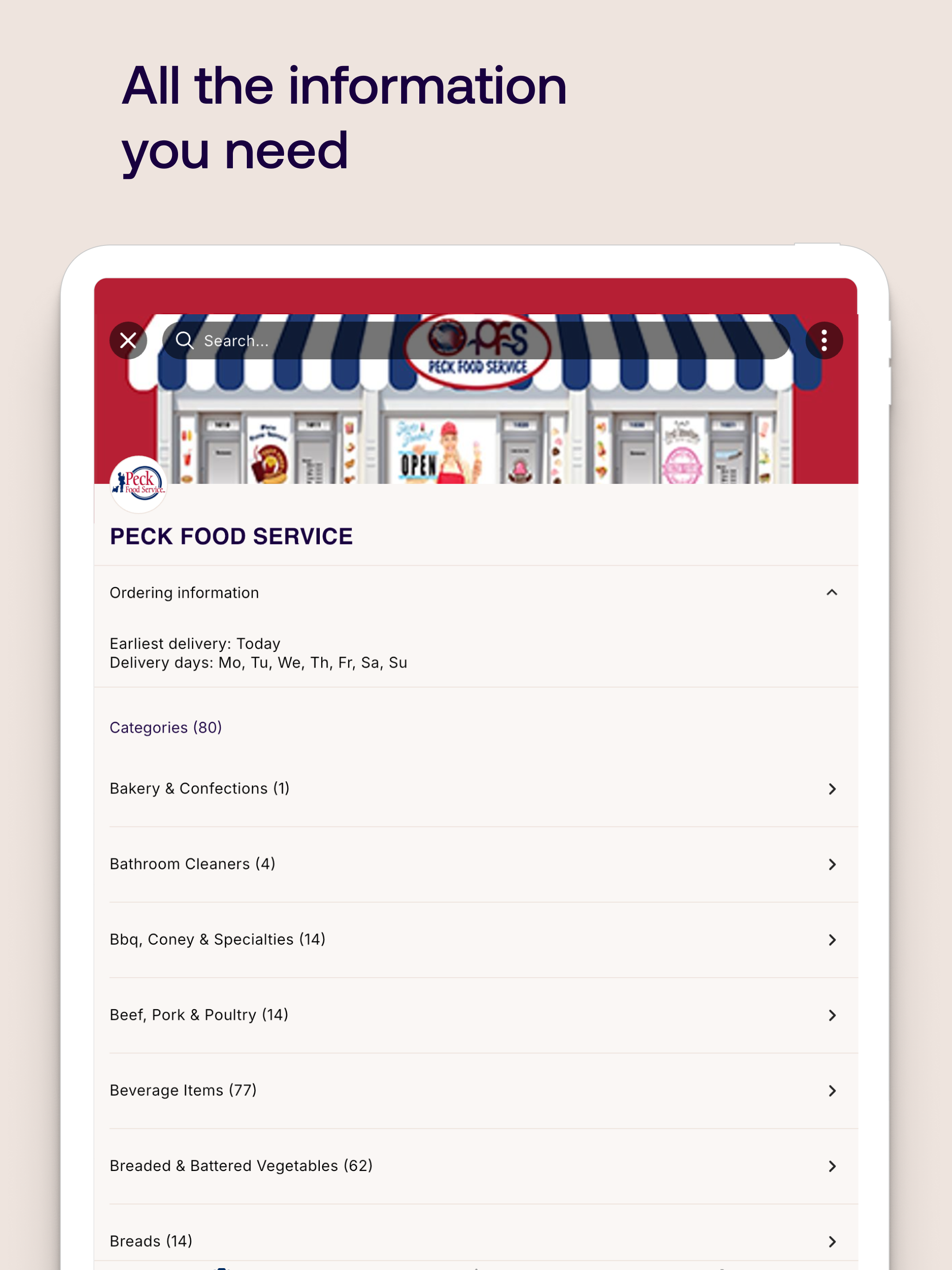 Peck Food Service