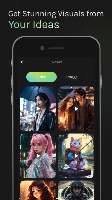 AI Anime Video Effect Trend Screenshot