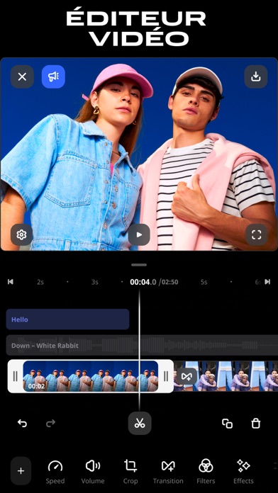 Screenshot #1 pour Movavi : éditeur vidéo