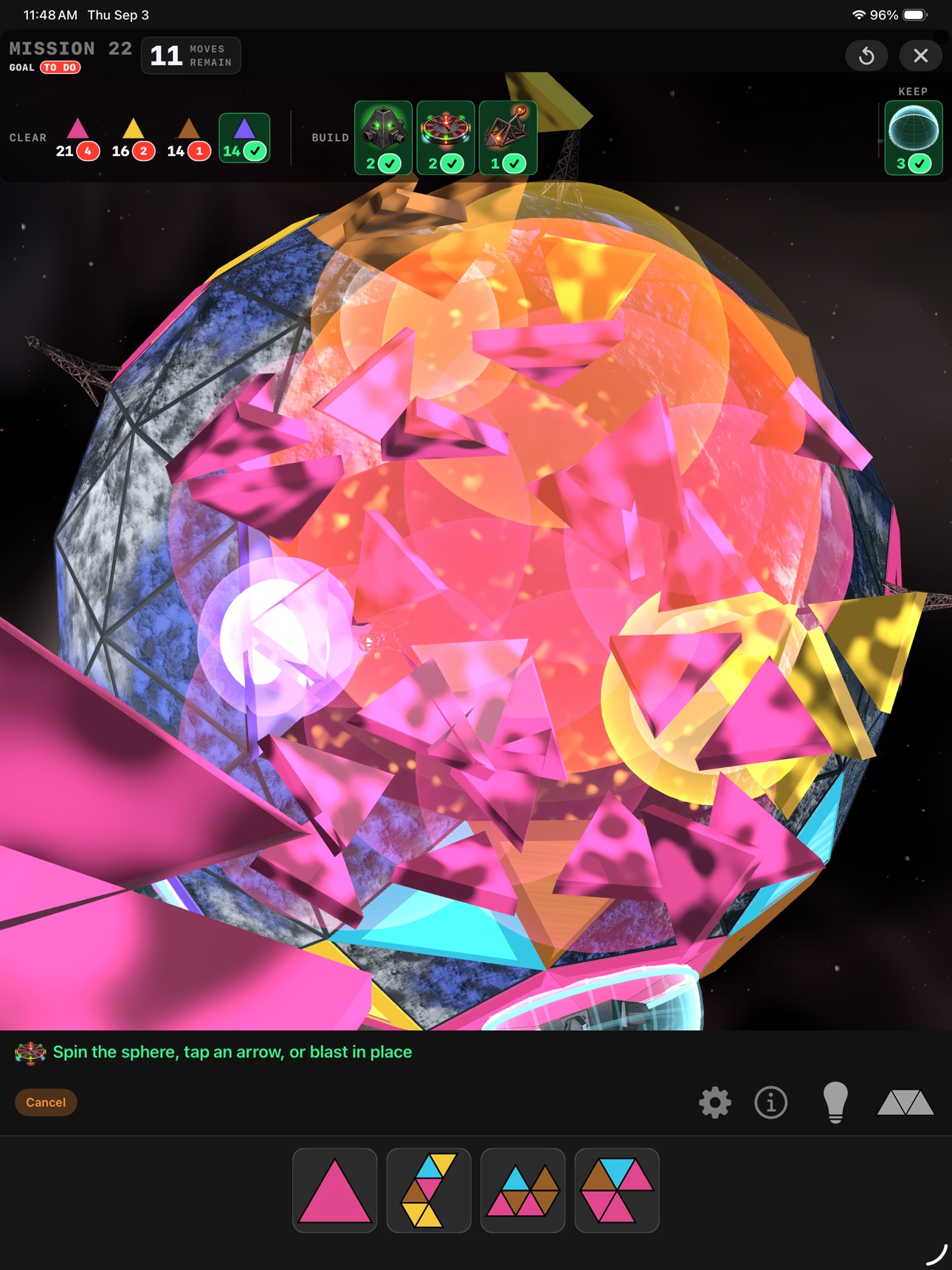 Screenshot 12 of GeoTess: Asteroid Puzzle