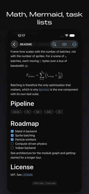 MDReader: Markdown Editor screenshot 4