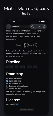 MDReader: Markdown Editor Screenshot 4 of 6