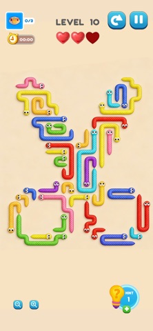 Snake Escape: Puzzle Game iPhone screenshot
