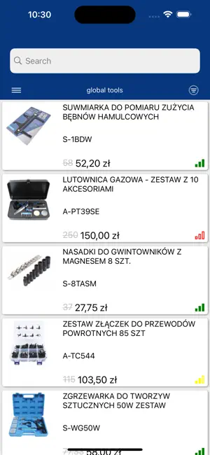 GLOBAL TOOLS screenshot 1