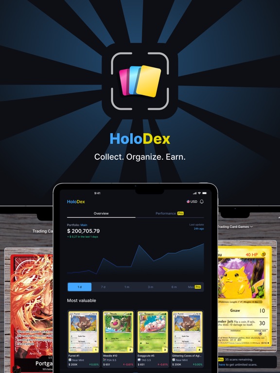HoloDex - TCG Scan & Collect