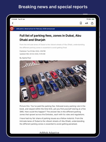 Khaleej Times: UAE, World News iPad screenshot 5