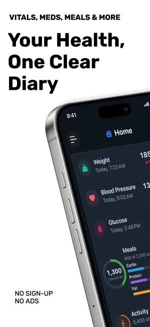 MED Diary: Health Tracker screenshot 1