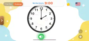 Clock Play: Learn to Tell Time screenshot 3